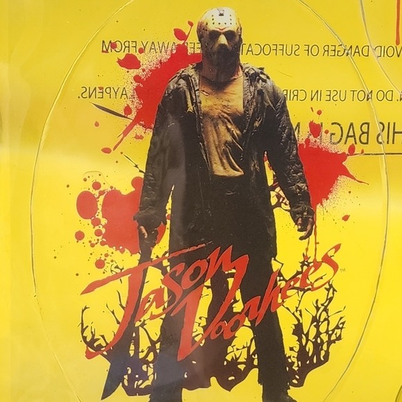 New Friday The 13th Window Gel Clings Jason Vorhees Halloween Decor Horror - Picture 10 of 13